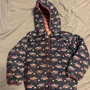 Patagonia Baby Down Sweater Reversible Hoodie- size 4t
